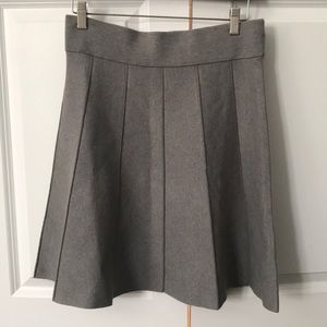 Pleated grey skirt (Ann Taylor)